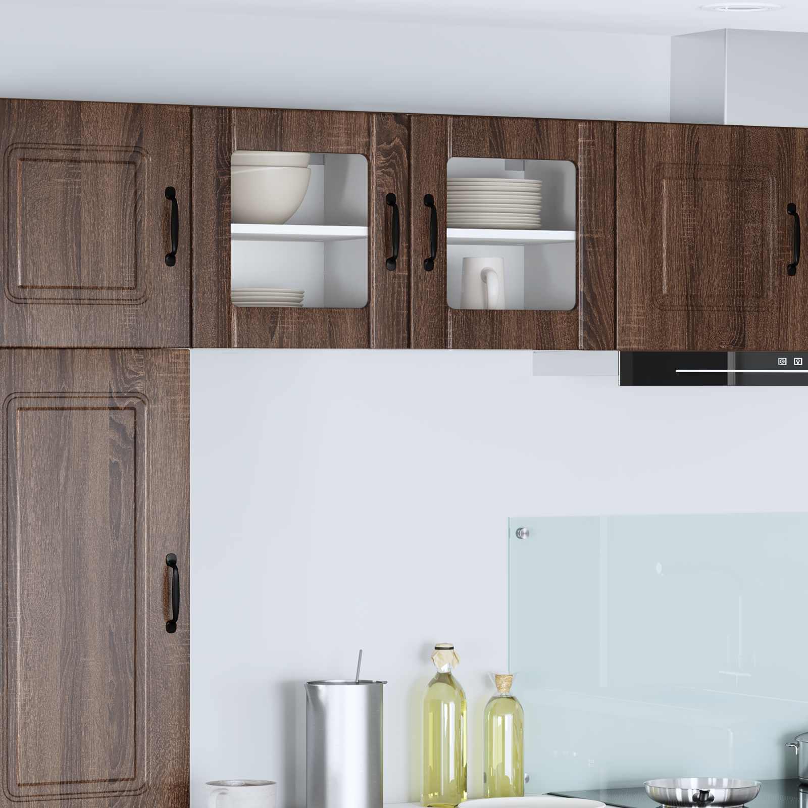 Köögikapp Pruun tamme 40 x 31 x 40 cm Tehispuit