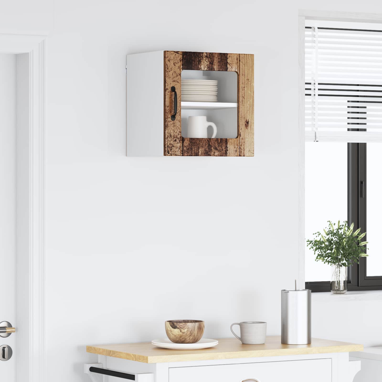 Köögikapp Vana puit 40 x 31 x 40 cm Tehispuit 27 Kõik vajalik sinu aeda ja koju! Köögikapp Vana puit 40 x 31 x 40 cm Tehispuit - Image 4