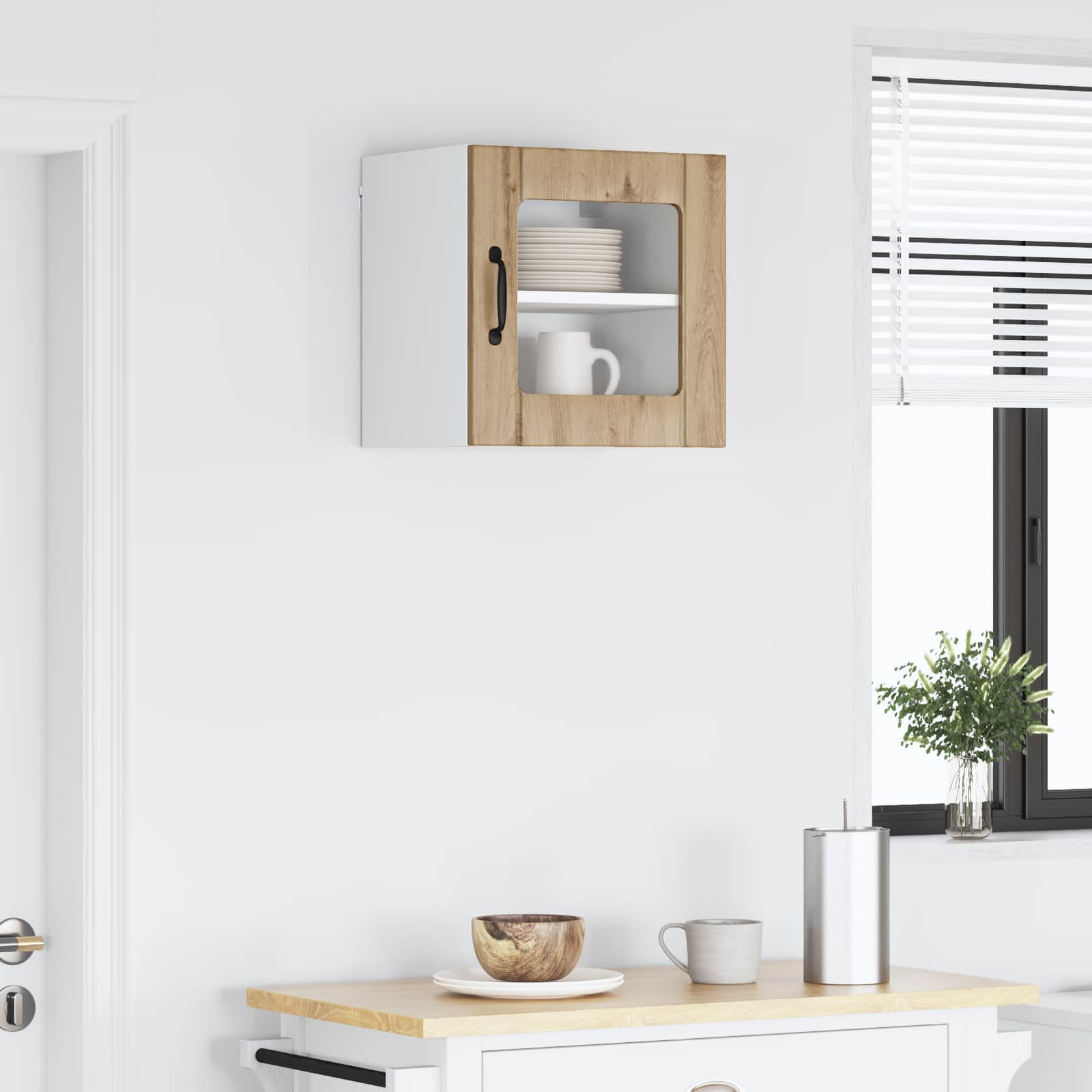 Köögikapp Käsitööpuu 40 x 31 x 40 cm Tehispuit 27 Kõik vajalik sinu aeda ja koju! Köögikapp Käsitööpuu 40 x 31 x 40 cm Tehispuit - Image 4