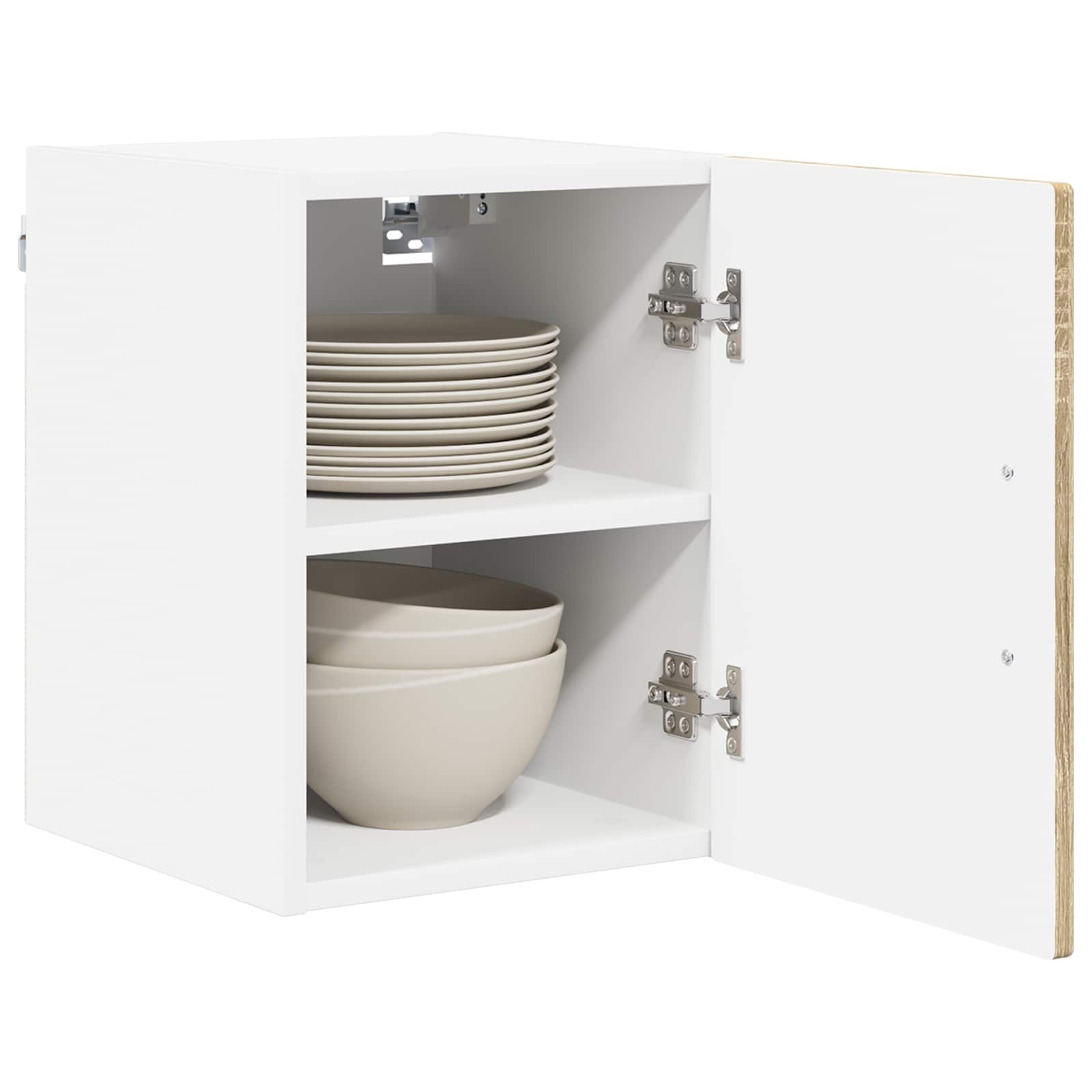 Omarica na steni LUCCA 2 pcs Sonoma hrast 30 x 31 x 40 cm - slika 3