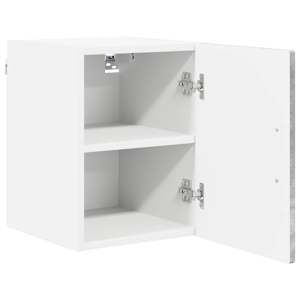Nástěnná skříňka LUCCA 2 pcs Betonově šedá 30 x 31 x 40 cm - obrázek 6