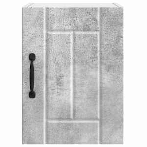 Nástěnná skříňka LUCCA 2 pcs Betonově šedá 30 x 31 x 40 cm - obrázek 7