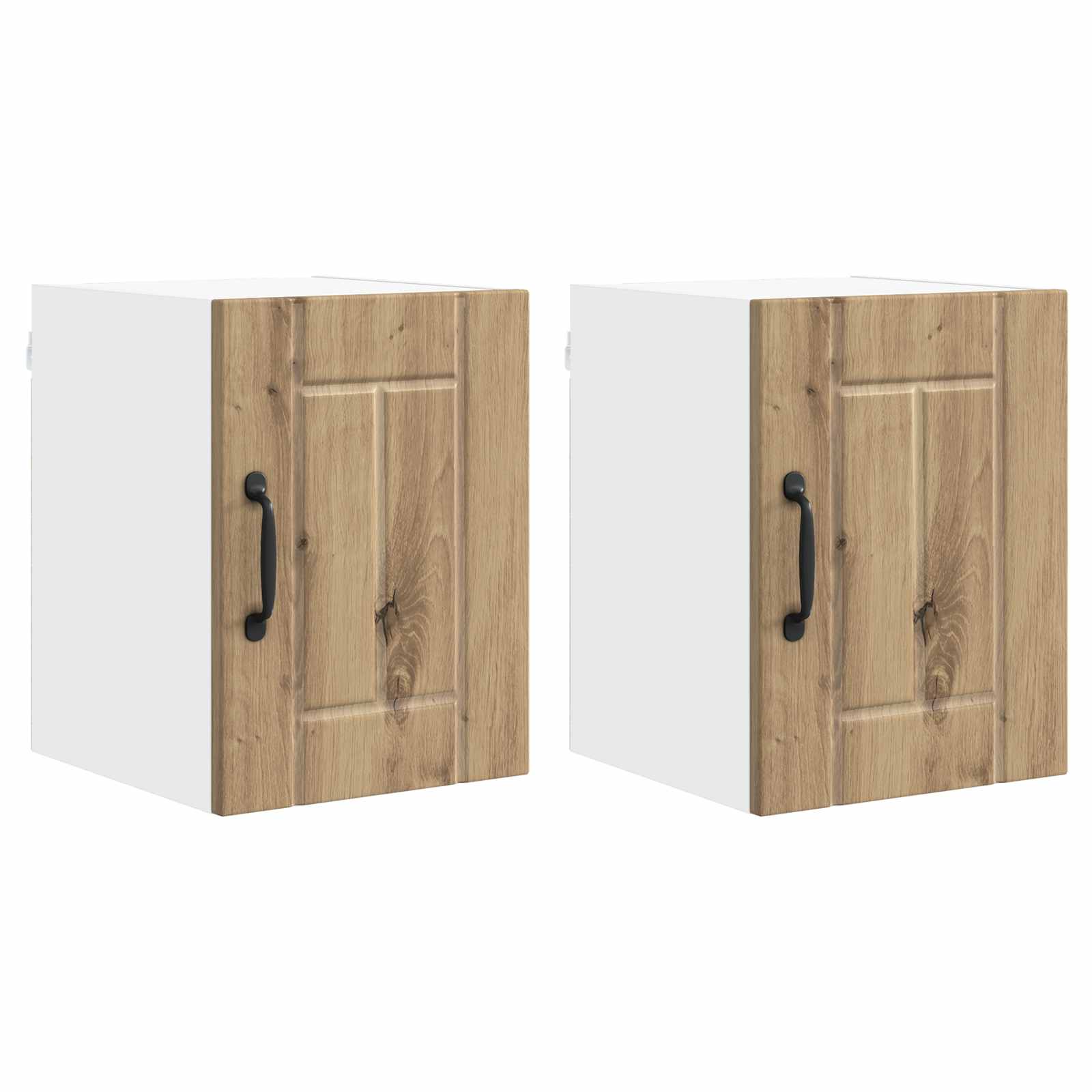 Thumbnail - vidaXL Küchenschrank 2 pcs Artisan-Eiche 30 x 31 x 40 cm Holzwerkstoff