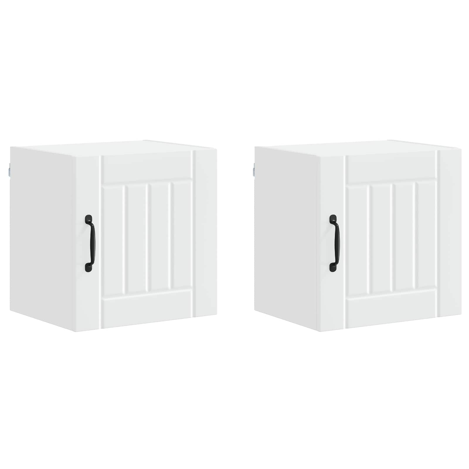 Thumbnail - vidaXL Küchenschrank Lucca 2 pcs Weiß 40 x 31 x 40 cm Holzwerkstoff