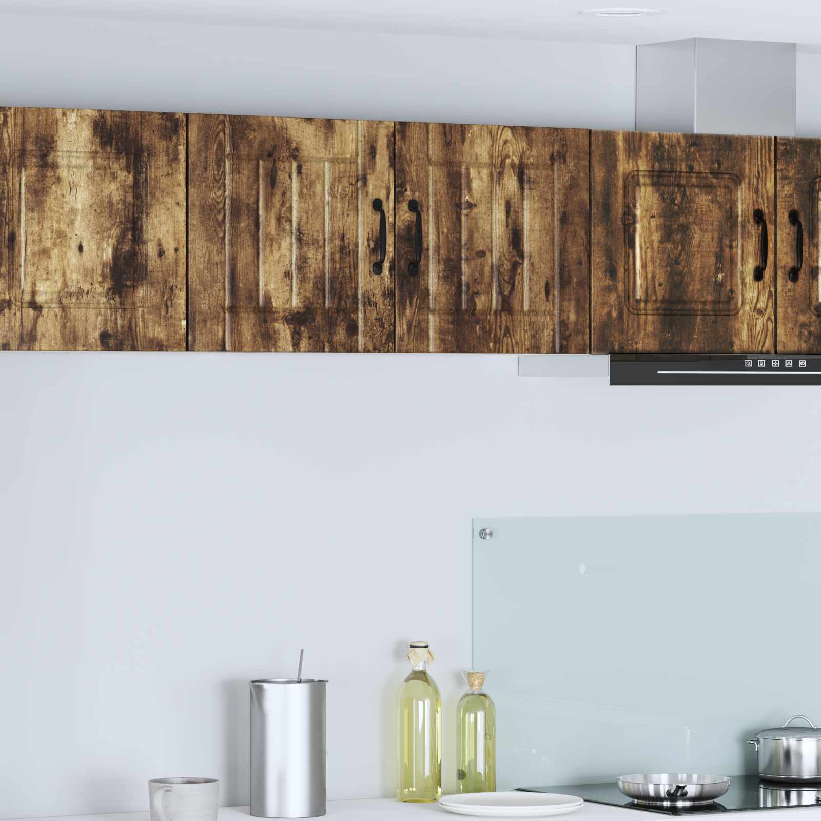 vidaXL Kjøkkenskap Røkt eik 40 x 31 x 40 cm Konstruert tre