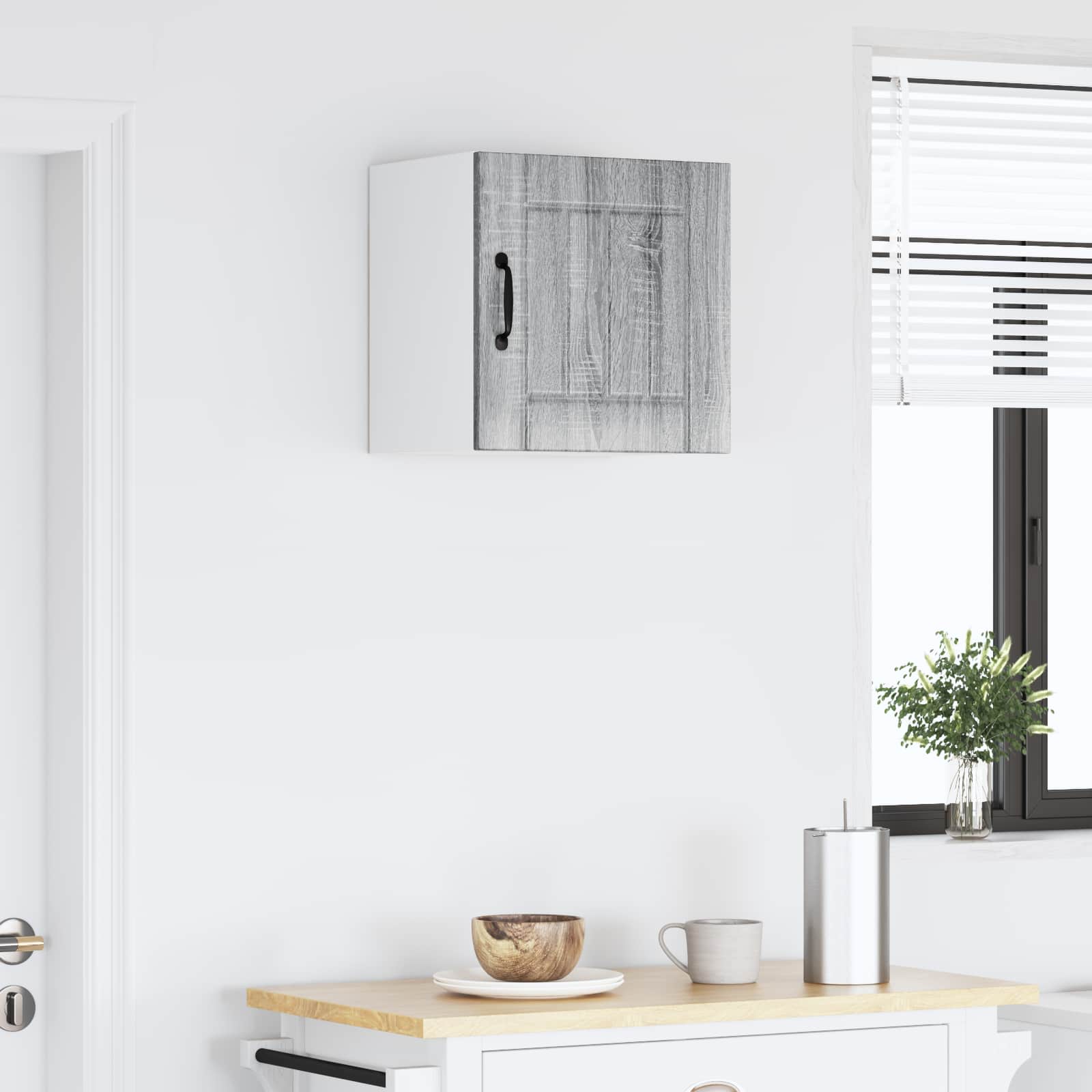 Kuhinjski element Siva Sonoma 40 x 31 x 40 cm Konstruiran les - slika 4