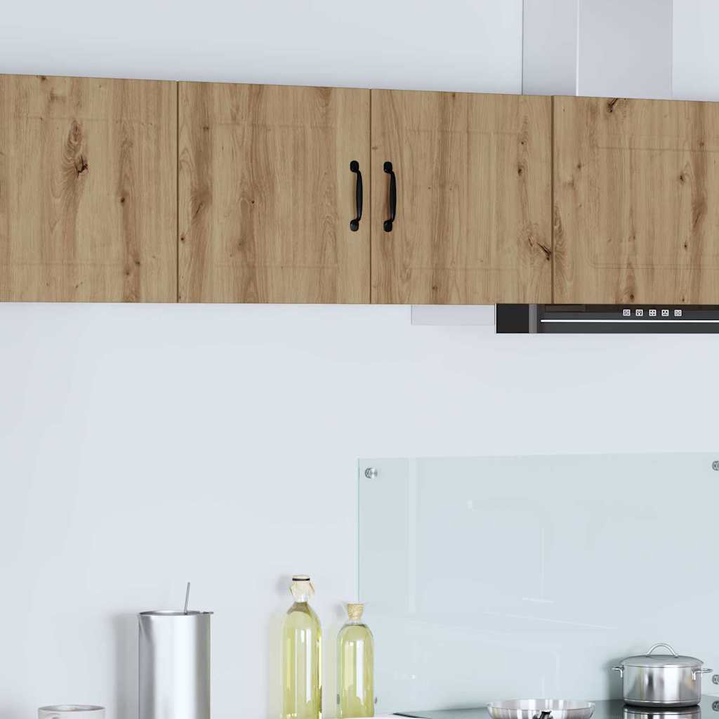 vidaXL Dulap de bucătărie 2 pcs Stejar Artizanal 40 x 31 x 40 cm