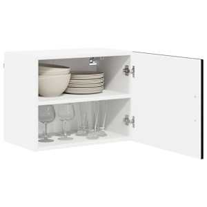 Nástěnná skříňka LUCCA 2 pcs Černá 50 x 31 x 40 cm - obrázek 3