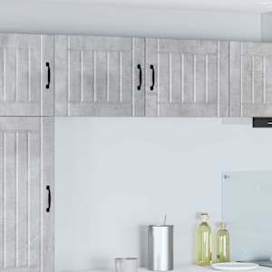 Nástěnná skříňka LUCCA 2 pcs Betonově šedá 50 x 31 x 40 cm - obrázek 1