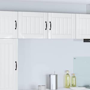 Kuhinjski element 2 pcs Visok sijaj bela 50 x 31 x 40 cm