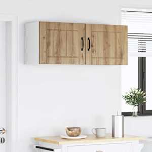 Nástěnná skříňka LUCCA 2 pcs Dub artisan 50 x 31 x 40 cm - obrázek 4