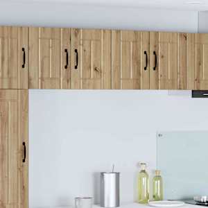 Kuhinjske stenske omare 2 pcs Umetni hrast 60 x 31 x 40 cm