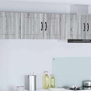 Kuhinjski element Siva Sonoma 80 x 31 x 40 cm Konstruiran les