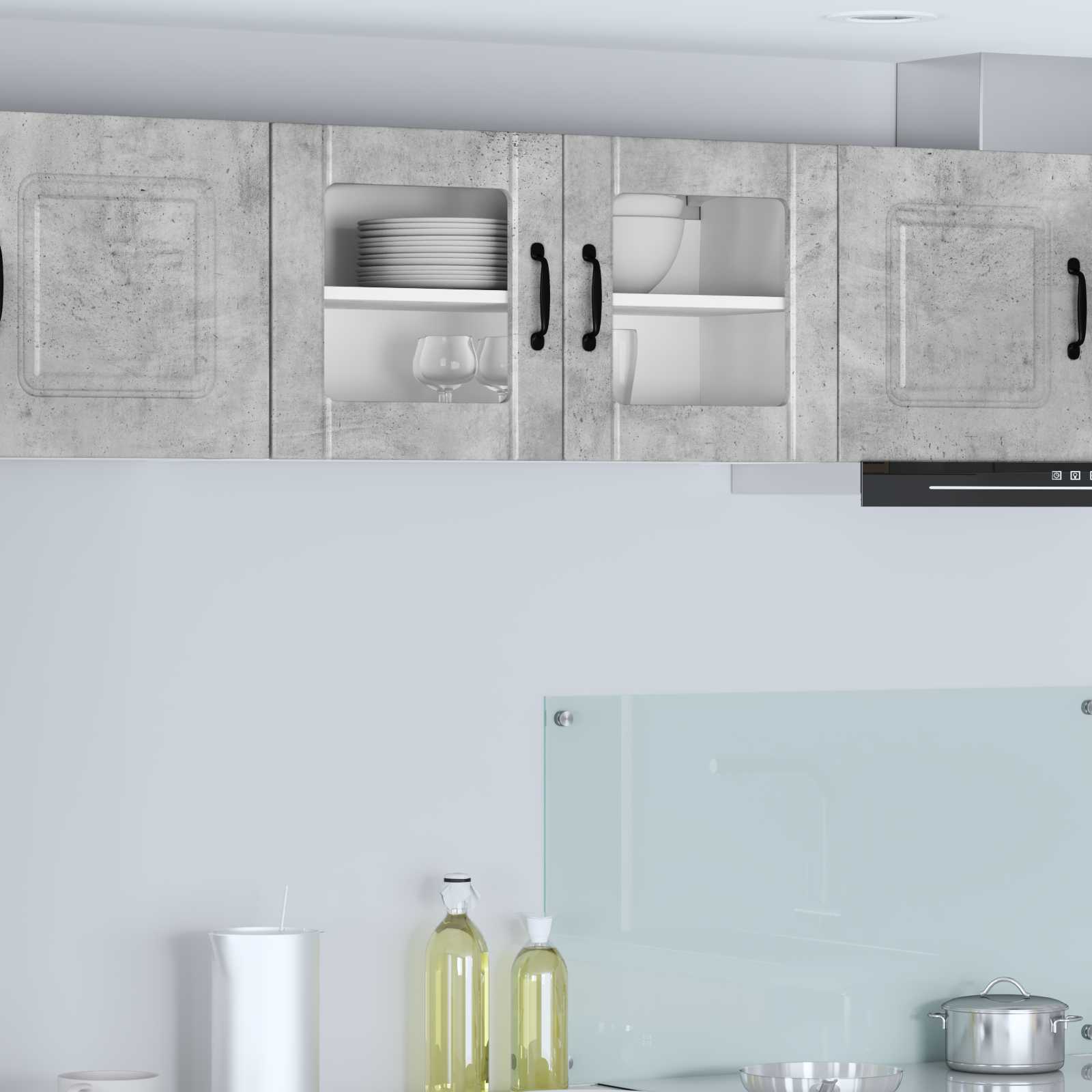 Köögikapp Betoonhall 80 x 31 x 40 cm Tehispuit