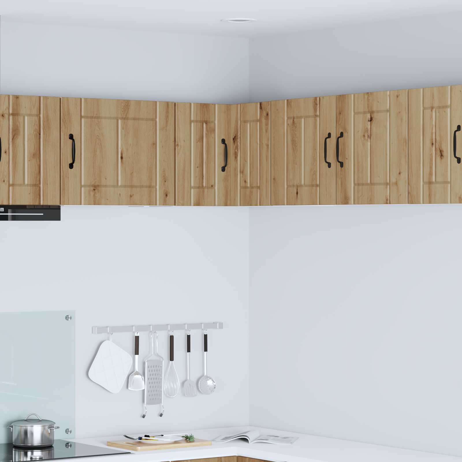 vidaXL Küchenschrank Artisan-Eiche 57 x 57 x 40 cm Holzwerkstoff