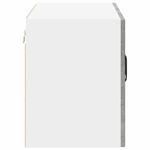 Nástěnná skleněná skříň LUCCA 2 pcs Betonově šedá - obrázek 8
