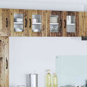 Stenski stekleni omarica LUCCA 2 pcs Star les 60 x 31 x 40 cm