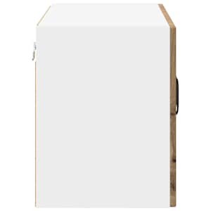 Nástěnná skleněná skříň LUCCA 2 pcs Dub artisan 60 x 31 x 40 cm - obrázek 8