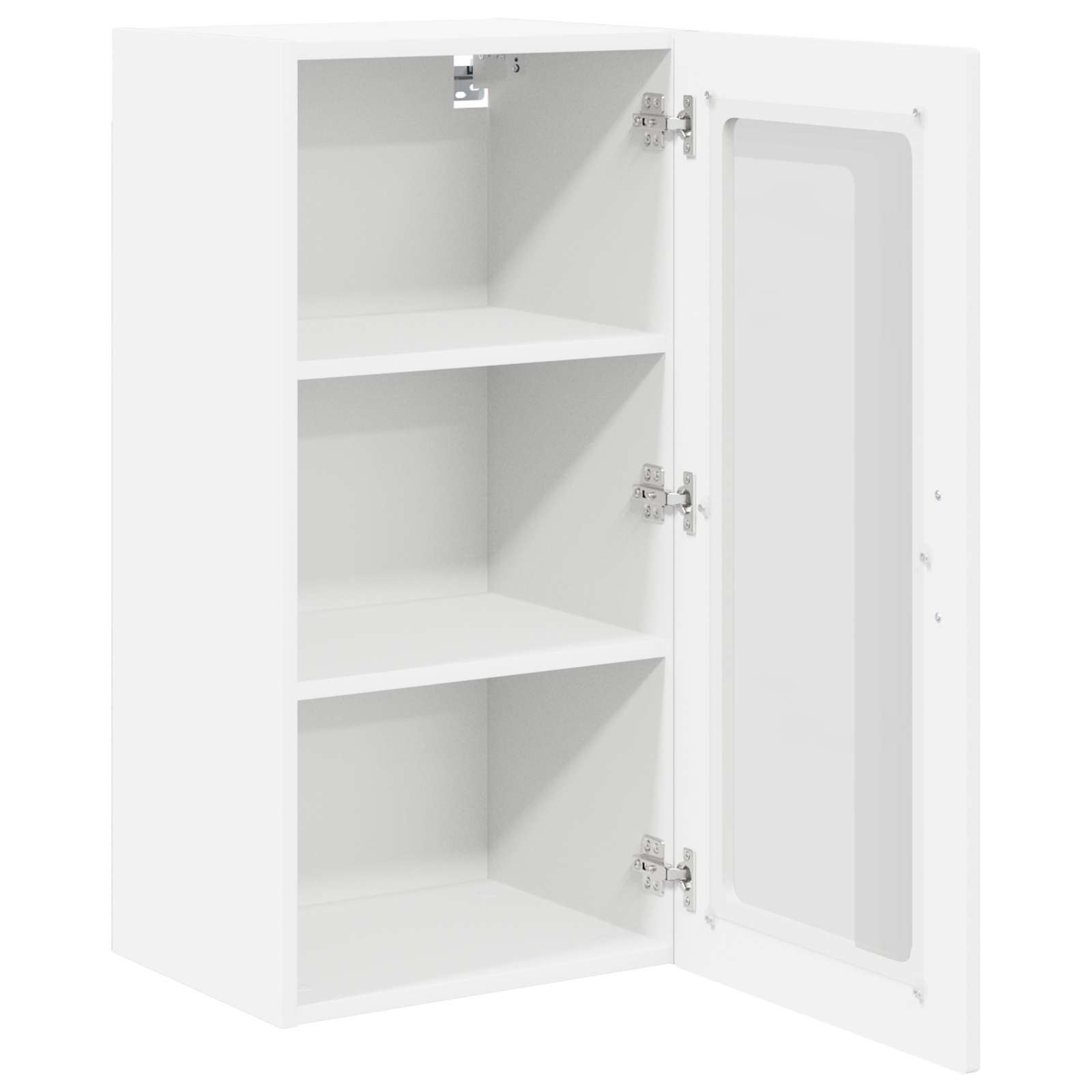 Stenski stekleni omarica LUCCA Bela 40 x 31 x 80 cm - slika 5