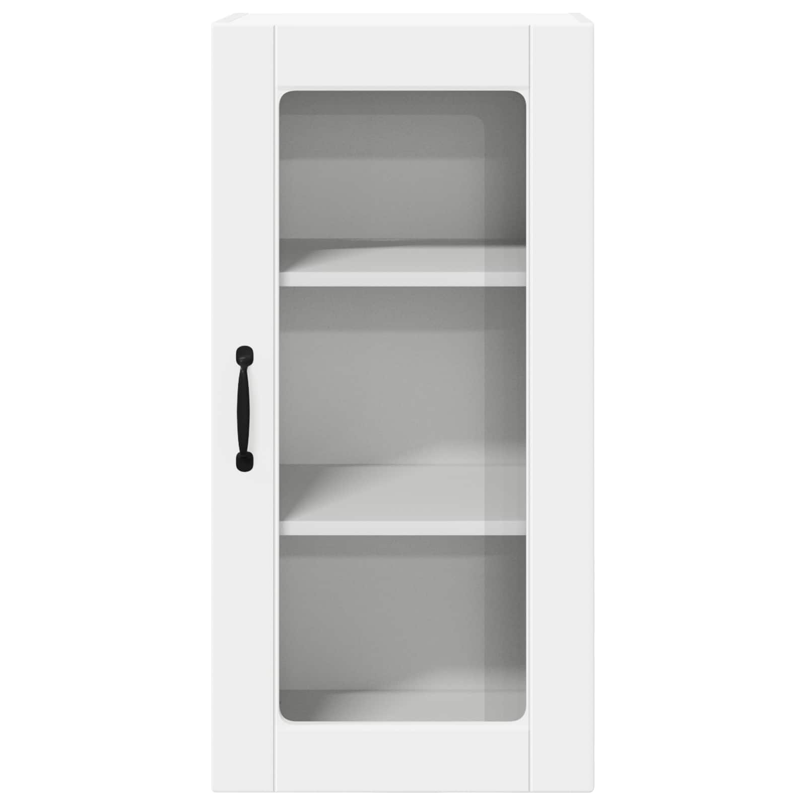 Stenski stekleni omarica LUCCA Bela 40 x 31 x 80 cm - slika 6
