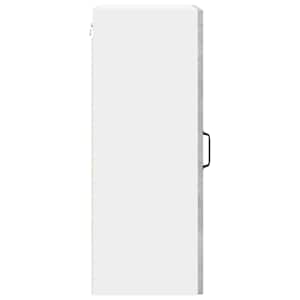 Nástěnná skleněná skříň LUCCA 2 pcs Betonově šedá - obrázek 7