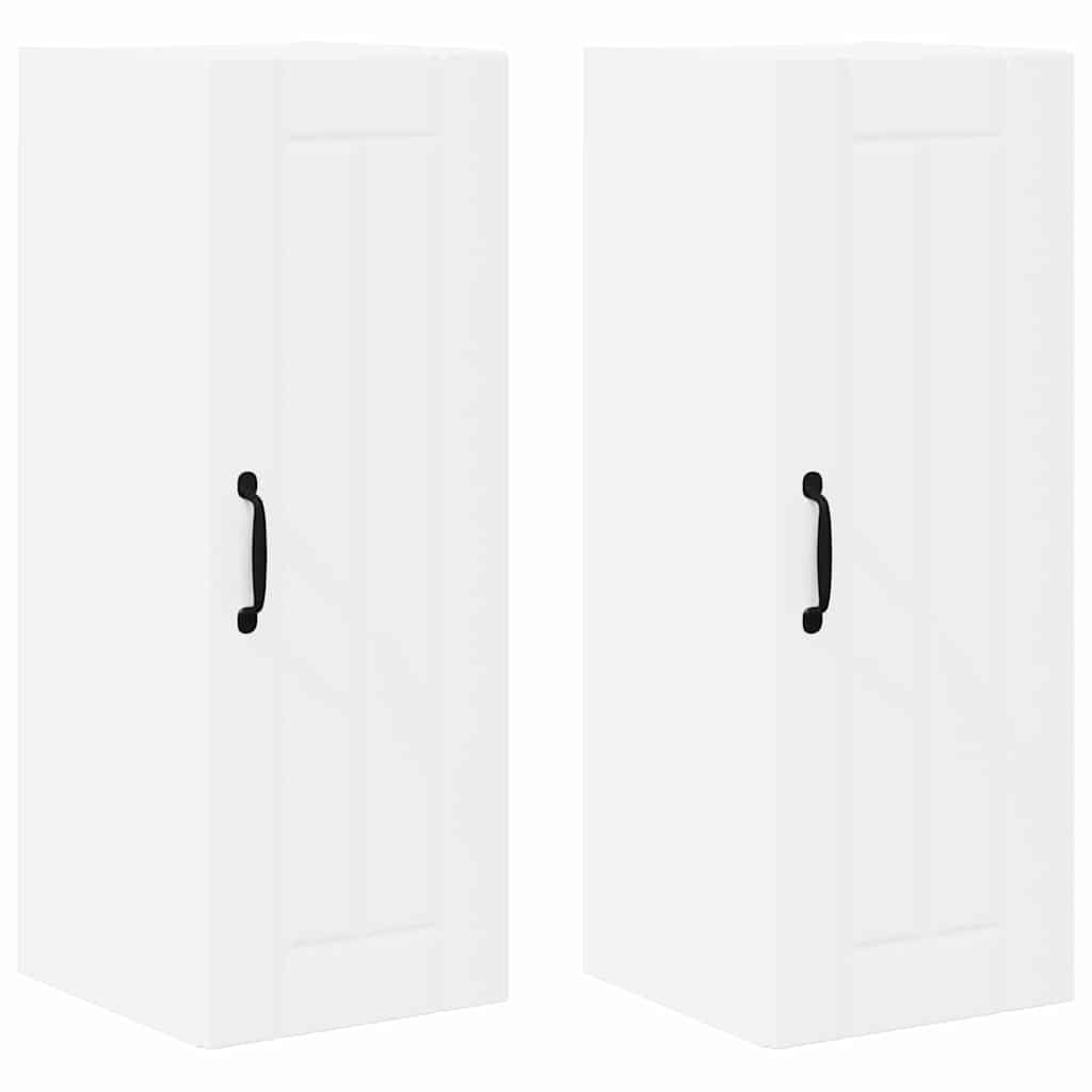 Thumbnail - vidaXL Küchenhängeschrank 2 pcs Weiß 30 x 31 x 80 cm Holzwerkstoff