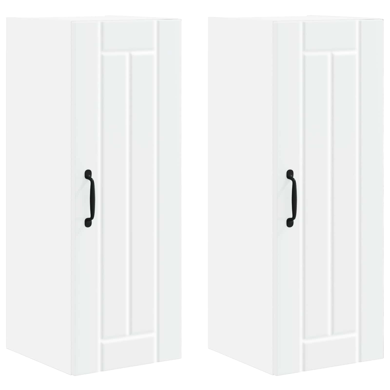 Thumbnail - vidaXL Küchenschrank 2 pcs Weiß 30 x 31 x 80 cm Holzwerkstoff