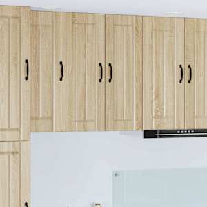 Kuhinjski element 2 pcs Sonoma hrast 30 x 31 x 80 cm