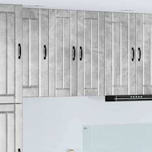 Kuhinjski element 2 pcs Betonsko siva 30 x 31 x 80 cm