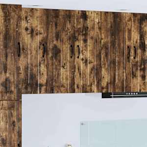 Kuhinjski element 2 pcs Dimljeni oreh 30 x 31 x 80 cm