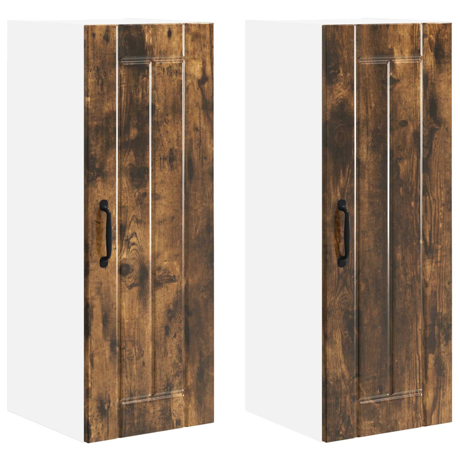 Thumbnail - vidaXL Küchenschrank 2 pcs Geräucherte Eiche 30 x 31 x 80 cm