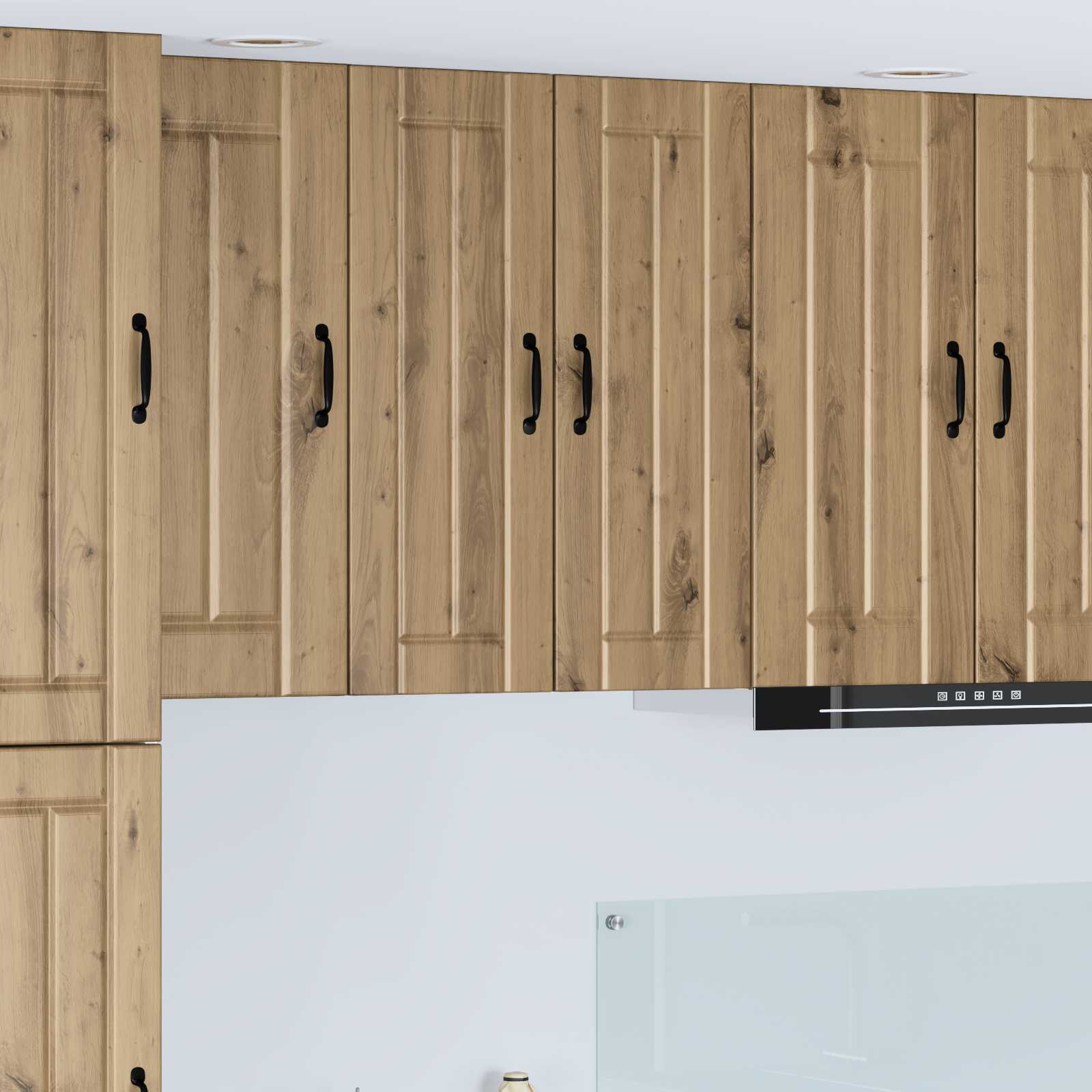 Seinakapp kööki uksega Käsitööpuu 30 x 31 x 80 cm Tehispuit