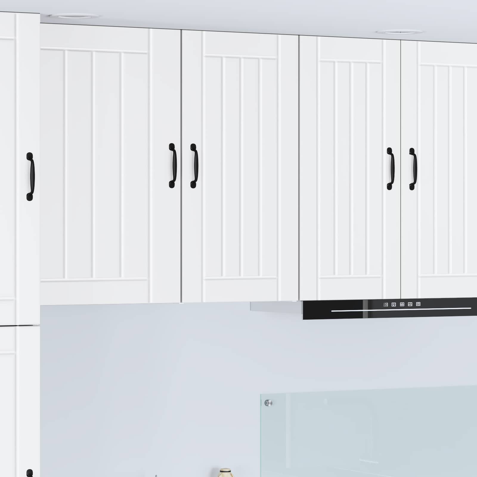 vidaXL Dulap de perete LUCCA Alb 40 x 31 x 80 cm Lemn prelucrat