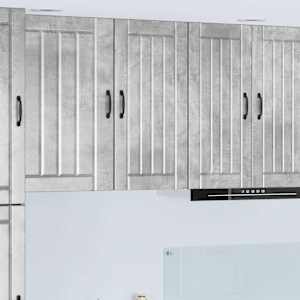 Kuhinjski element Betonsko siva 40 x 31 x 80 cm Konstruiran les