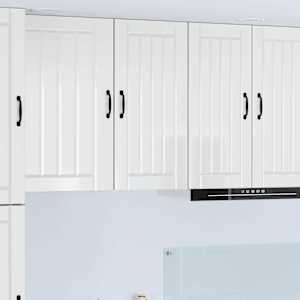 Kuhinjski element Visok sijaj bela 40 x 31 x 80 cm