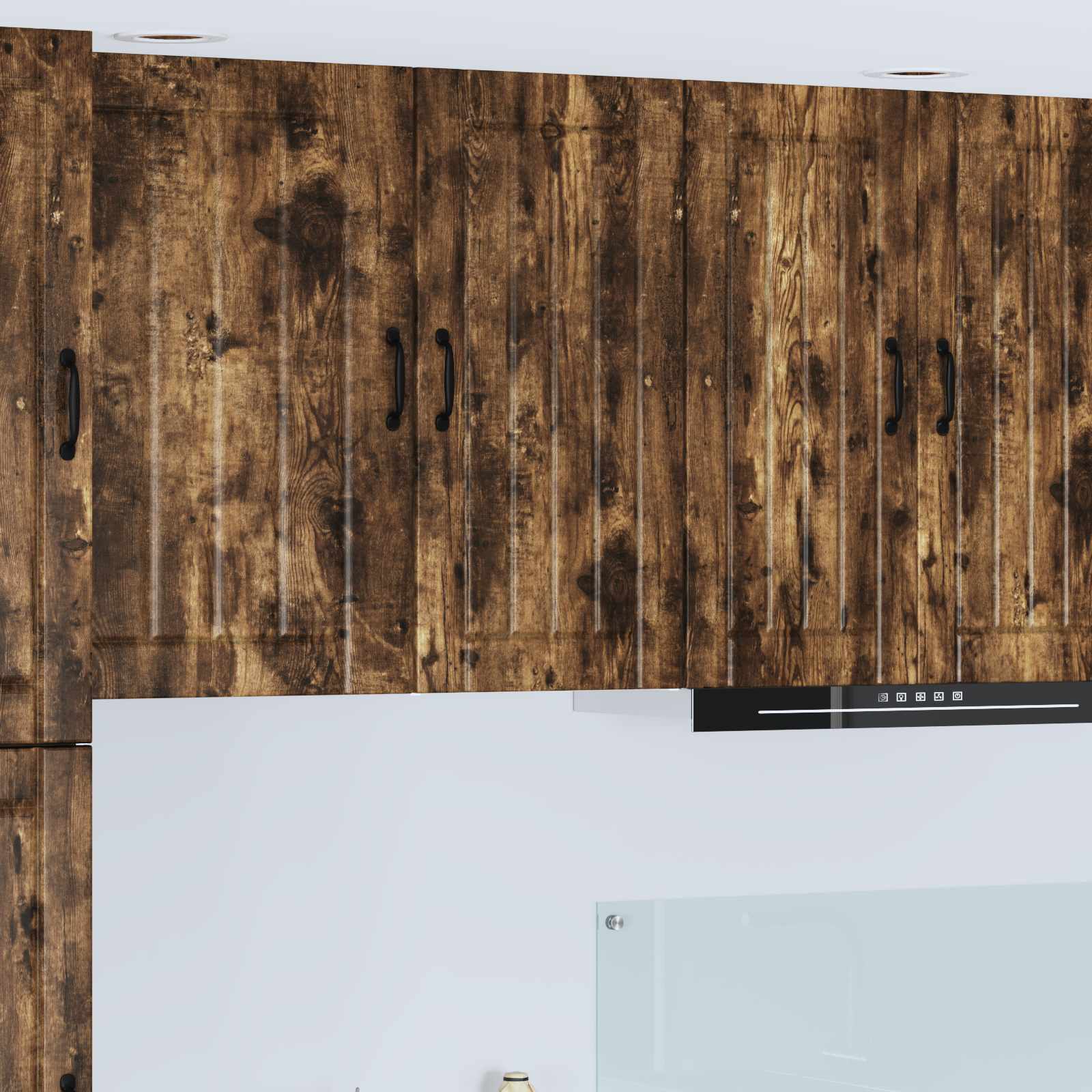 vidaXL Küchenschrank Geräucherte Eiche 40 x 31 x 80 cm Holzwerkstoff