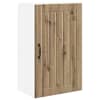 vidaXL Seinekapp LUCCA Artisan tamm 50 x 31 x 80 cm Tehispuit
