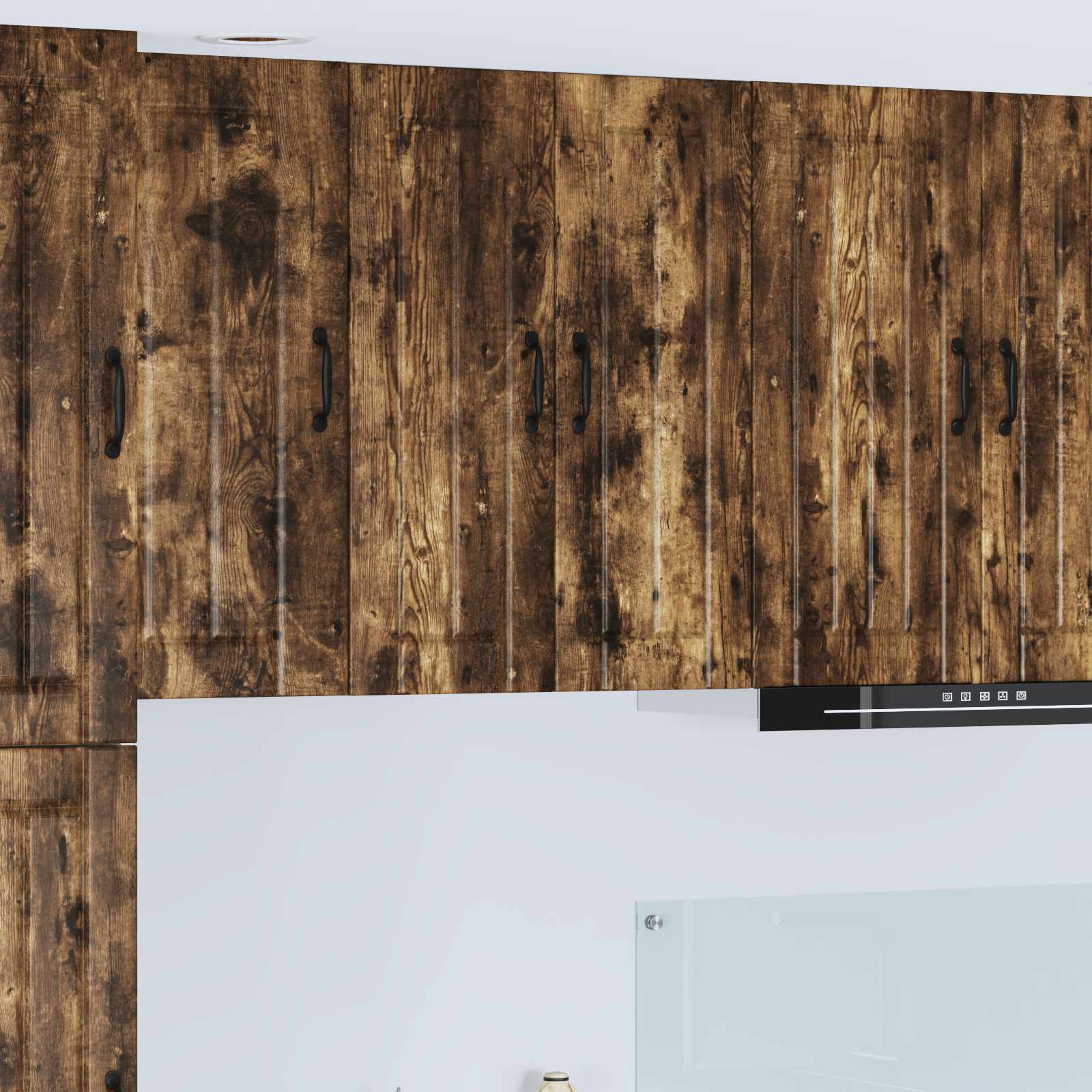 vidaXL Dulap de bucătărie Stejar fumuriu 60 x 31 x 80 cm Lemn compozit