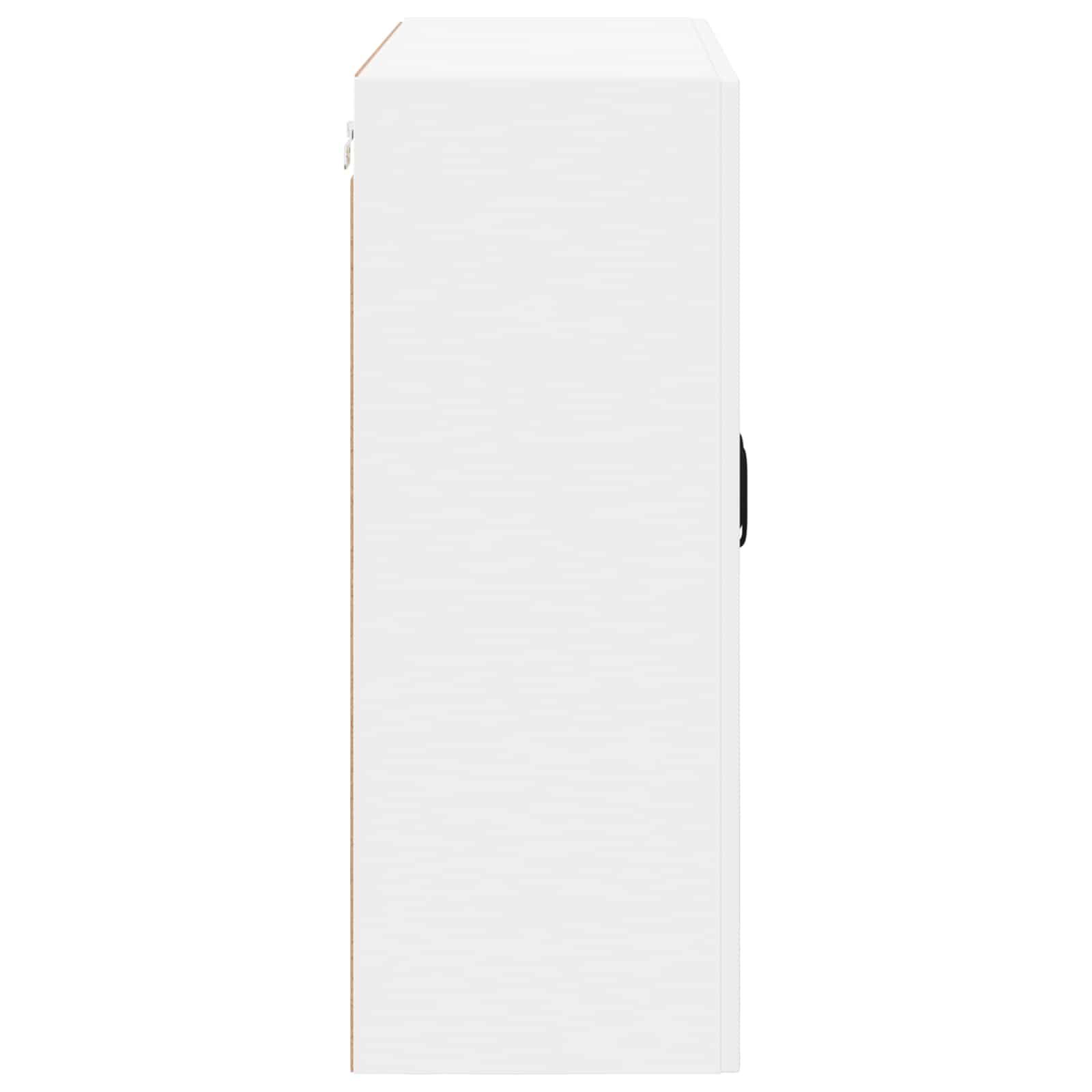 Stenski stekleni omarica LUCCA Bela 80 x 31 x 80 cm - slika 7
