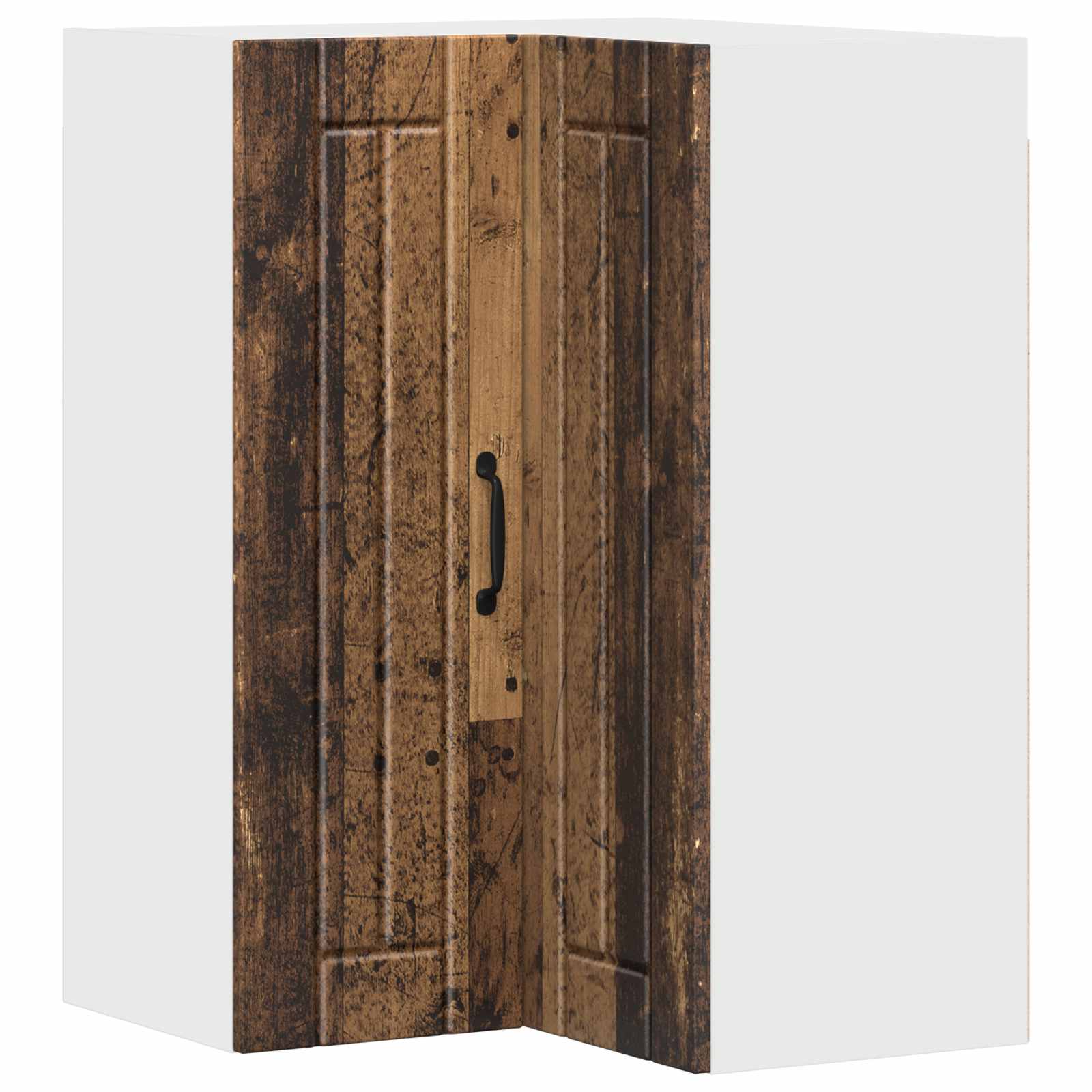 VidaXL Keuken Kast Oudhout 57 X 57 X 80 Cm Bewerkt Hout