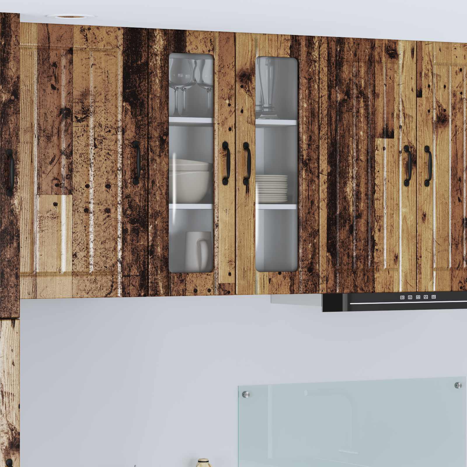 Köögikapp Vana puit 60 x 31 x 80 cm Tehispuit