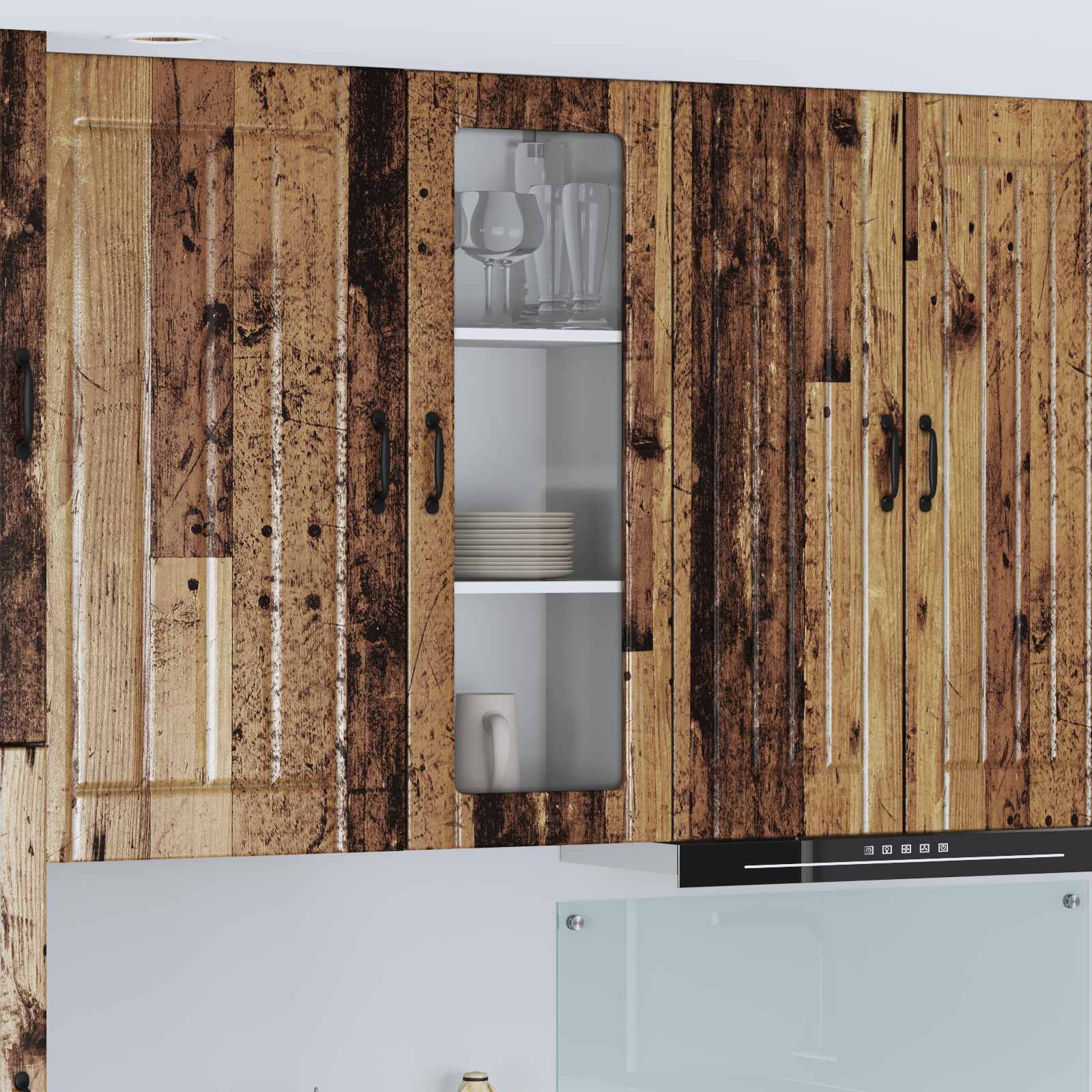 vidaXL Dulap de bucătărie Lemn vechi 40 x 31 x 100 cm Lemn compozit