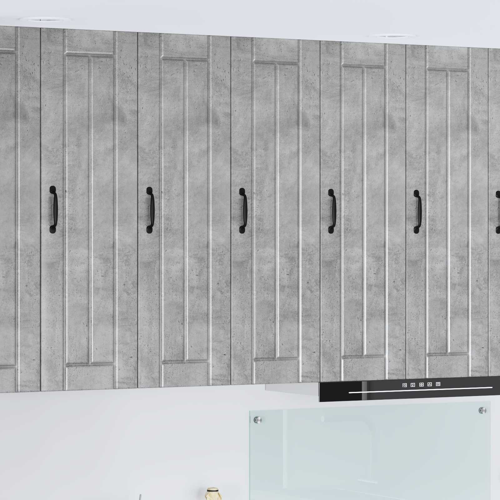 vidaXL Dulap de bucătărie Gri din beton 30 x 31 x 100 cm Lemn compozit