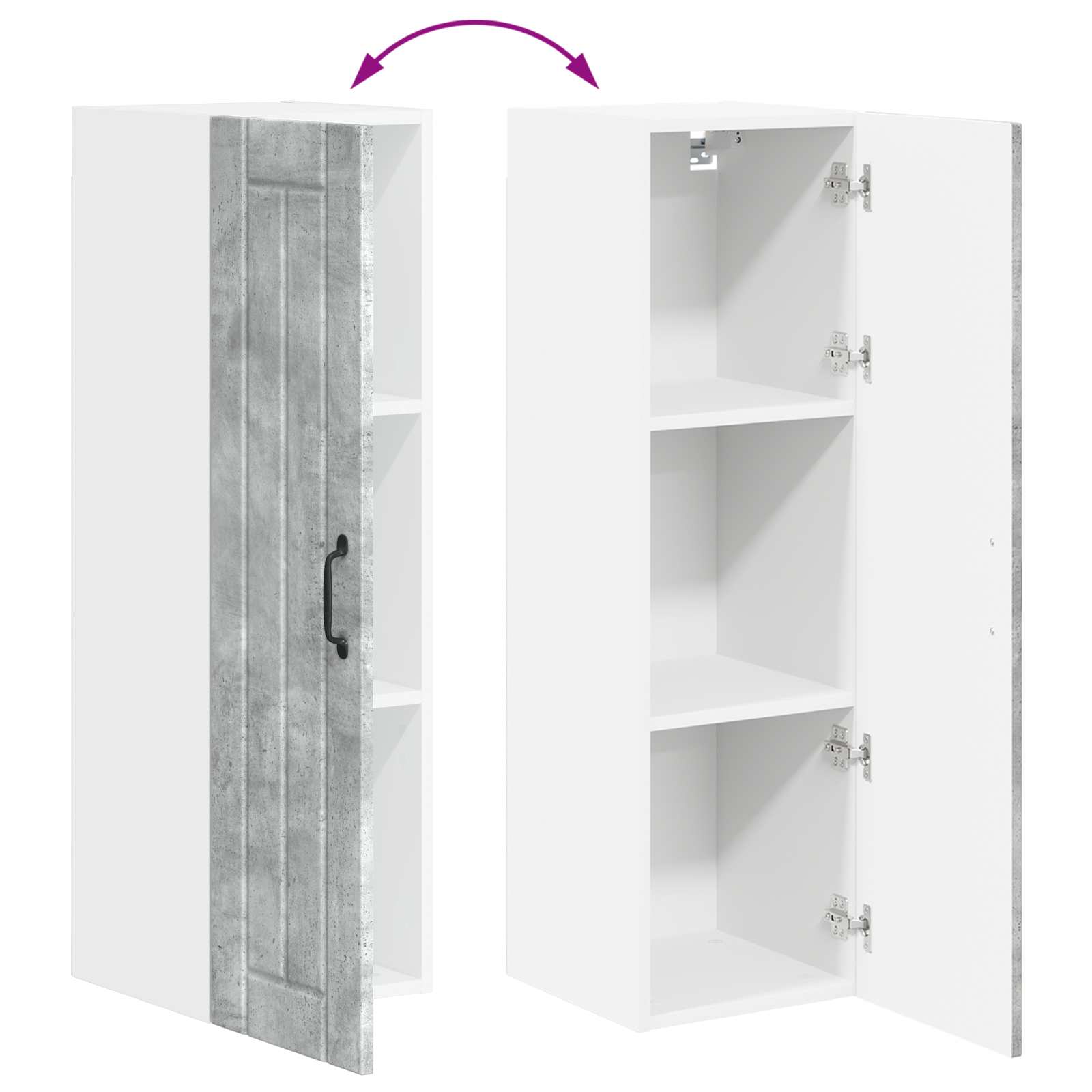 Köögikapp Betoonhall 30 x 31 x 100 cm Tehispuit 11 Kõik vajalik sinu aeda ja koju! Köögikapp Betoonhall 30 x 31 x 100 cm Tehispuit - Image 11