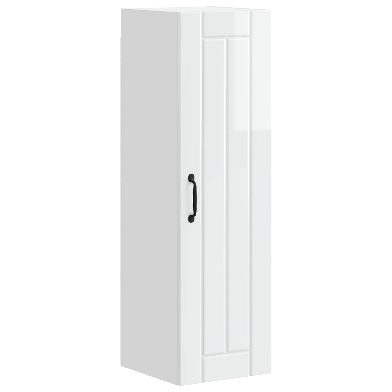 Thumbnail - vidaXL Küchenschrank Hochglanz Weiß 30 x 31 x 100 cm Holzwerkstoff