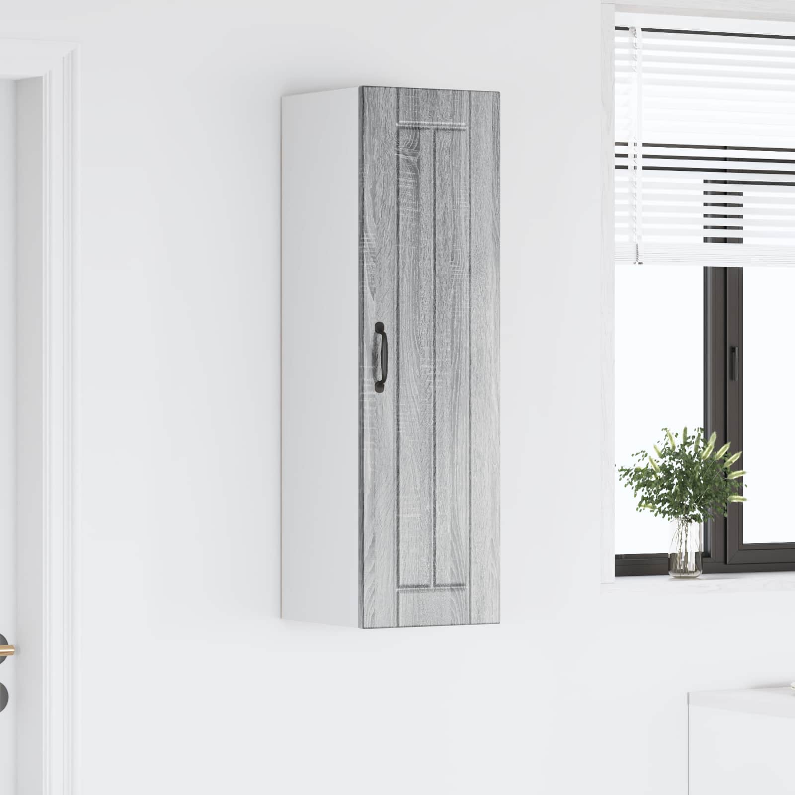 Köögikapp Hall Sonoma 30 x 31 x 100 cm Tehispuit 4 Kõik vajalik sinu aeda ja koju! Köögikapp Hall Sonoma 30 x 31 x 100 cm Tehispuit - Image 4