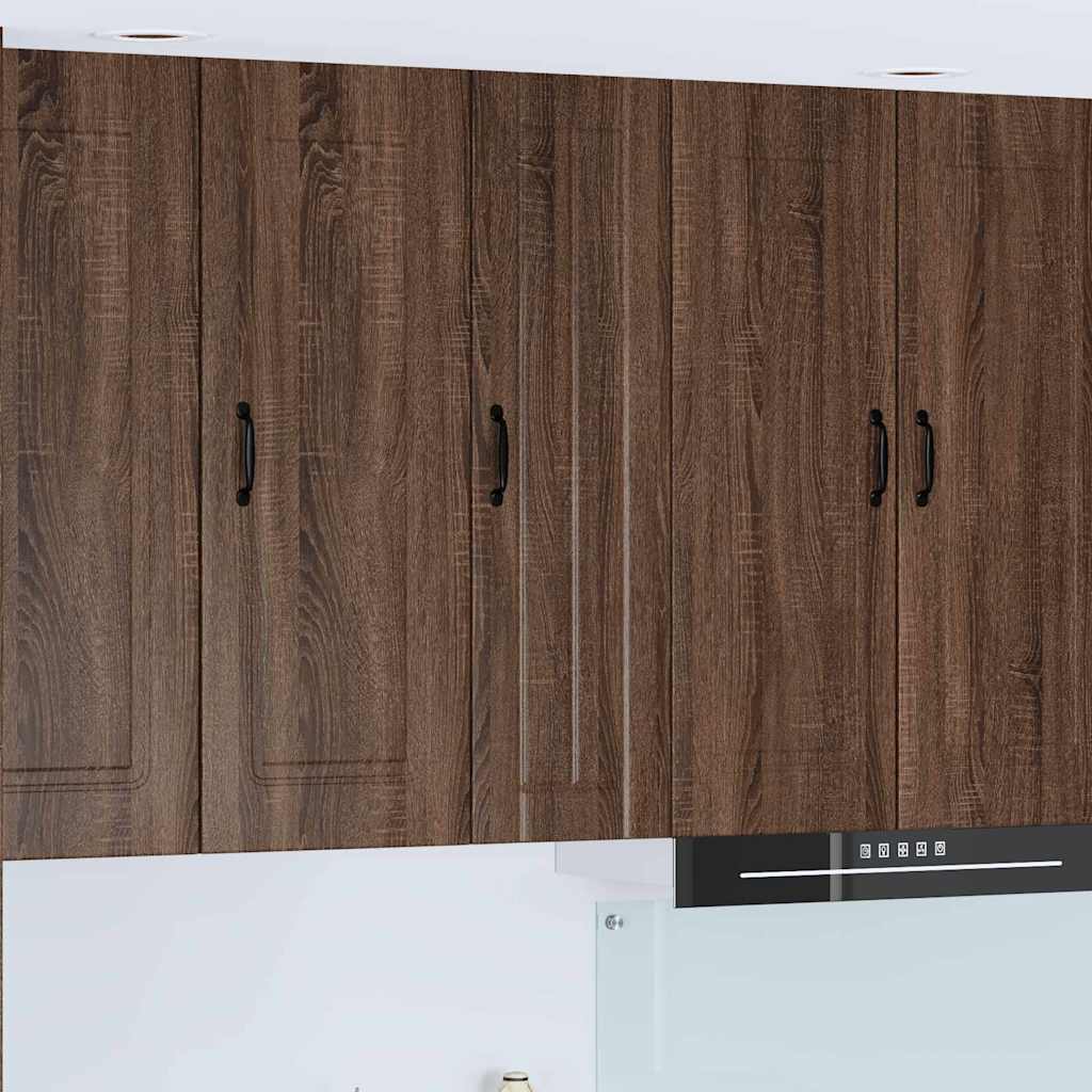 Dulapuri bucătărie - Dulap suspendat de bucătărie Stejar închis 30 x 31 x 100 cm