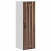 vidaXL Seinekapp LUCCA Pruun tamm 30 x 31 x 100 cm Tehispuit