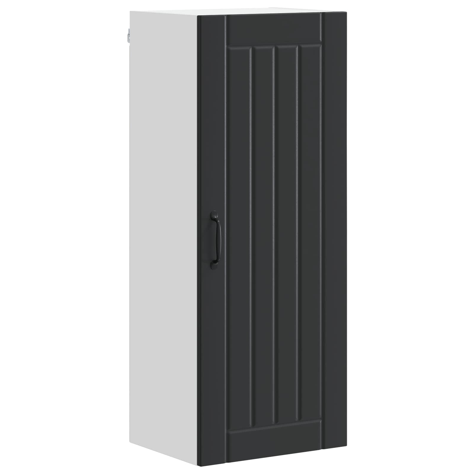 VidaXL Keuken Kast Zwart 40 X 31 X 100 Cm Bewerkt Hout