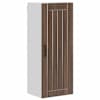 vidaXL Seinekapp LUCCA Pruun tamm 40 x 31 x 100 cm Tehispuit
